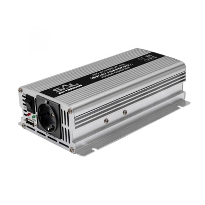 Invertor tensiune, 500/1000W cu USB - SAI 1000USB